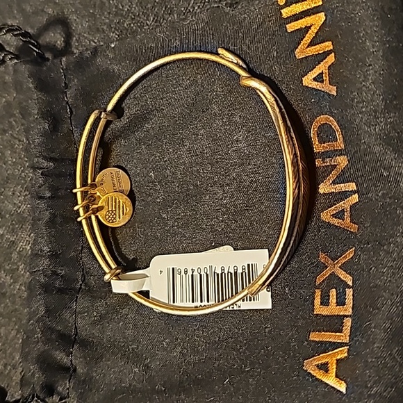 Alex and Ani feather bracelet - Picture 2 of 4